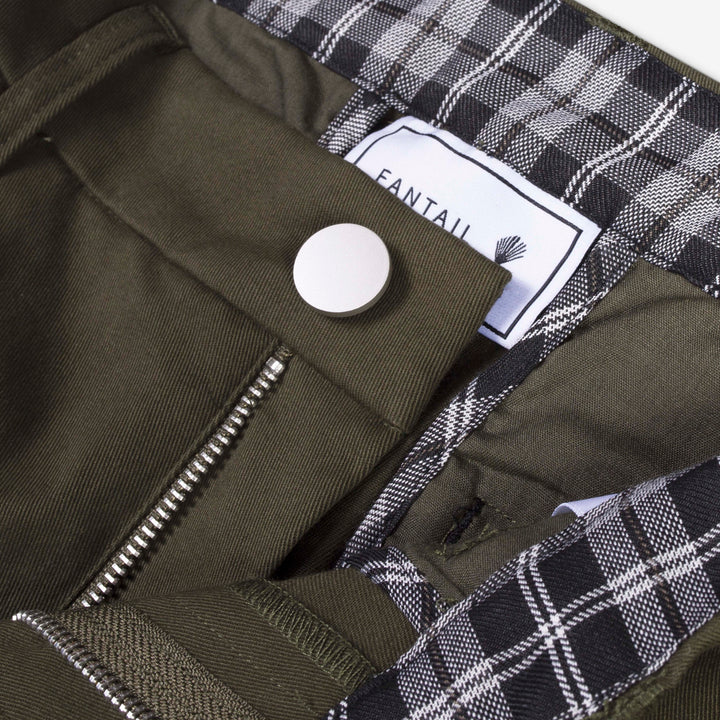 Men's Safari Shorts - Khaki Green